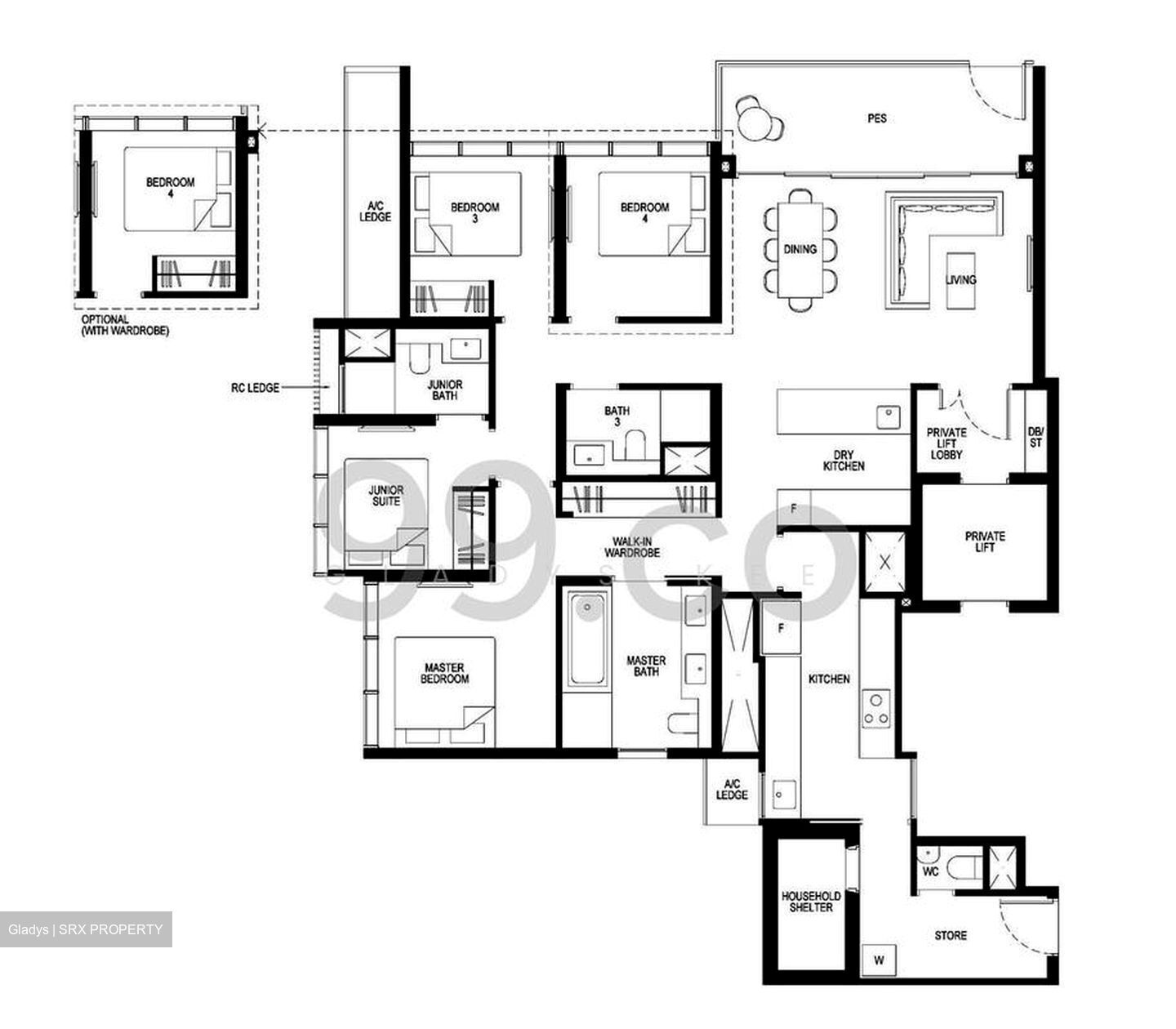 Kopar At Newton (D9), Apartment #499497311